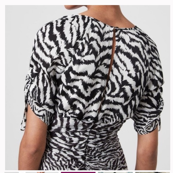 ALLSAINTS Animal Print Dress - Picture 2 of 6